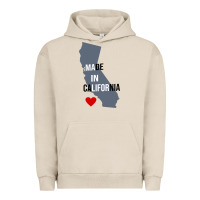 Pigment French Oak made in california Urban Hoodie - artisFamous