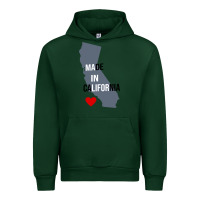 Forest Green made in california Urban Hoodie - artisFamous