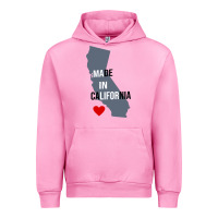 Fuchsia Pink made in california Urban Hoodie - artisFamous