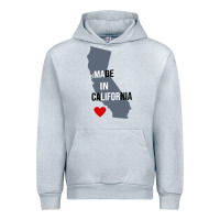 Heather Grey made in california Urban Hoodie - artisFamous