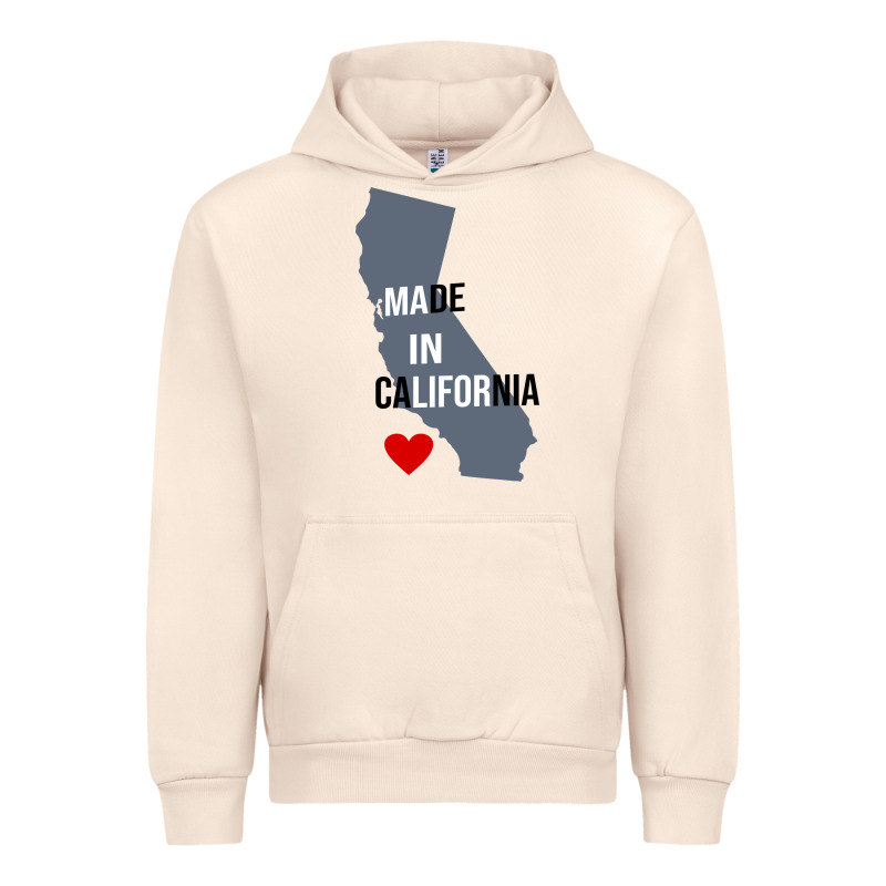Made In California Urban Hoodie by artisFamous | Teevron