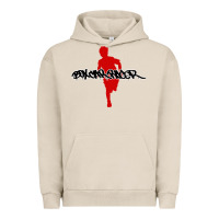 Pigment French Oak box car racer Urban Hoodie - artisFamous