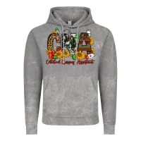 Cloud Rock christmas cna certified nursing assistant Vintage Hoodie - FaDigitalArtStudio