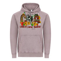 Vintage Zinc christmas cna certified nursing assistant Vintage Hoodie - FaDigitalArtStudio