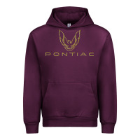 Mauve Wine trans am 18 Urban Hoodie - artisFamous