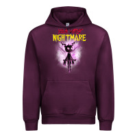 Mauve Wine Your Worst Nightmare Urban Hoodie - artisFamous
