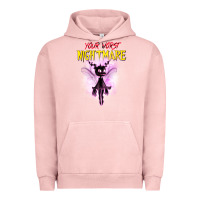 Pigment Salmon Your Worst Nightmare Urban Hoodie - artisFamous