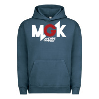 Pigment Midnight Navy machine gun Urban Hoodie - artisFamous