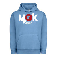 Pigment Pebble Blue machine gun Urban Hoodie - artisFamous