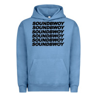 Pigment Pebble Blue soundbwoy Urban Hoodie - artisFamous
