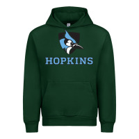 Forest Green phone case john hopkins blue bird Urban Hoodie - artisFamous