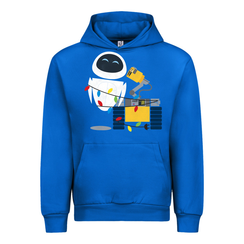 Wall E Eve Christmas Light Wrap Graphic T Shirt Urban Hoodie by artisFamous | Teevron