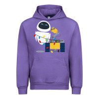 Tulip wall e eve christmas light wrap graphic t shirt Urban Hoodie - artisFamous