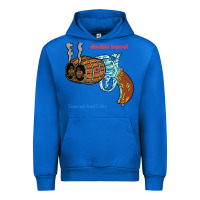 Cobalt Double Barrel Urban Hoodie - artisFamous