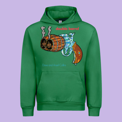 Double Barrel Urban Hoodie Designed By Artisfamous