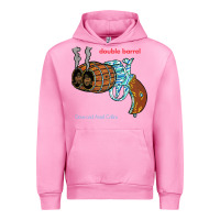 Fuchsia Pink Double Barrel Urban Hoodie - artisFamous