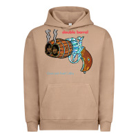 Pigment Burro Double Barrel Urban Hoodie - artisFamous