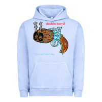 Pigment Grape Ice Double Barrel Urban Hoodie - artisFamous