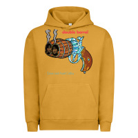 Pigment Peanut Butter Double Barrel Urban Hoodie - artisFamous