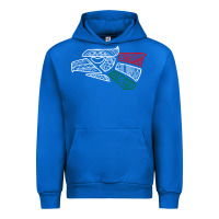 Cobalt mexico flag Urban Hoodie - artisFamous