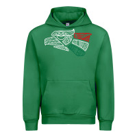 Emerald mexico flag Urban Hoodie - artisFamous