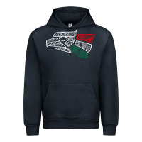 Navy mexico flag Urban Hoodie - artisFamous