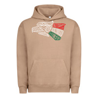 Pigment Burro mexico flag Urban Hoodie - artisFamous