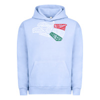 Pigment Grape Ice mexico flag Urban Hoodie - artisFamous