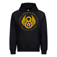 Black mighty eighth   8th air force Urban Hoodie - artisFamous