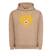 Pigment Burro mighty eighth   8th air force Urban Hoodie - artisFamous