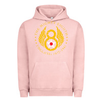 Pigment Salmon mighty eighth   8th air force Urban Hoodie - artisFamous