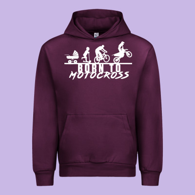 Motocross Motocicleta Evolución Offroad Urban Hoodie Designed By Artisfamous