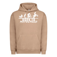 Pigment Burro motocross motocicleta evolución offroad Urban Hoodie - artisFamous