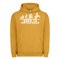 Pigment Peanut Butter motocross motocicleta evolución offroad Urban Hoodie - artisFamous