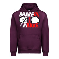 Mauve Wine shake and bake tees Urban Hoodie - artisFamous