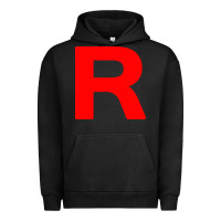 Pigment Black team rocket long sleeve t shirt Urban Hoodie - artisFamous