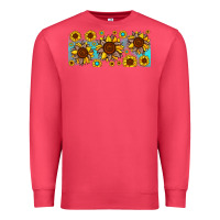 Cardinal leopard sunflower gemstone Premium Sweatshirt - JahusDesignShop