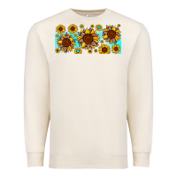 Sandshell leopard sunflower gemstone Premium Sweatshirt - JahusDesignShop