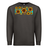 Smoke leopard sunflower gemstone Premium Sweatshirt - JahusDesignShop