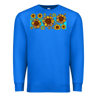 True Royal leopard sunflower gemstone Premium Sweatshirt - JahusDesignShop