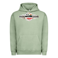 Pigment Oil Green daytona speedway Urban Hoodie - artisFamous