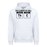 White mens the element of chill thc marijuana joke black Urban Hoodie - artisFamous