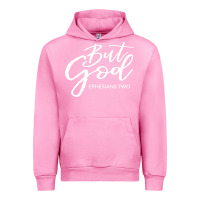 Fuchsia Pink but god imajes Urban Hoodie - artisFamous