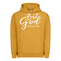Pigment Peanut Butter but god imajes Urban Hoodie - artisFamous