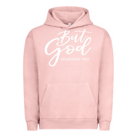 Pigment Salmon but god imajes Urban Hoodie - artisFamous