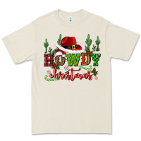 Bone howdy christmas cowboy hat Premium Tee - CowGirlArtShop