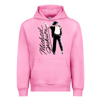 Fuchsia Pink Michael Jackson Urban Hoodie - artisFamous
