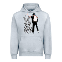 Heather Grey Michael Jackson Urban Hoodie - artisFamous