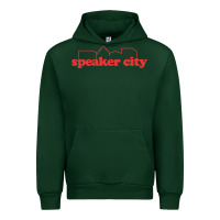 Forest Green speaker city Urban Hoodie - artisFamous