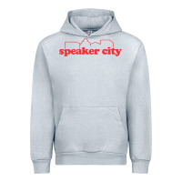 Heather Grey speaker city Urban Hoodie - artisFamous